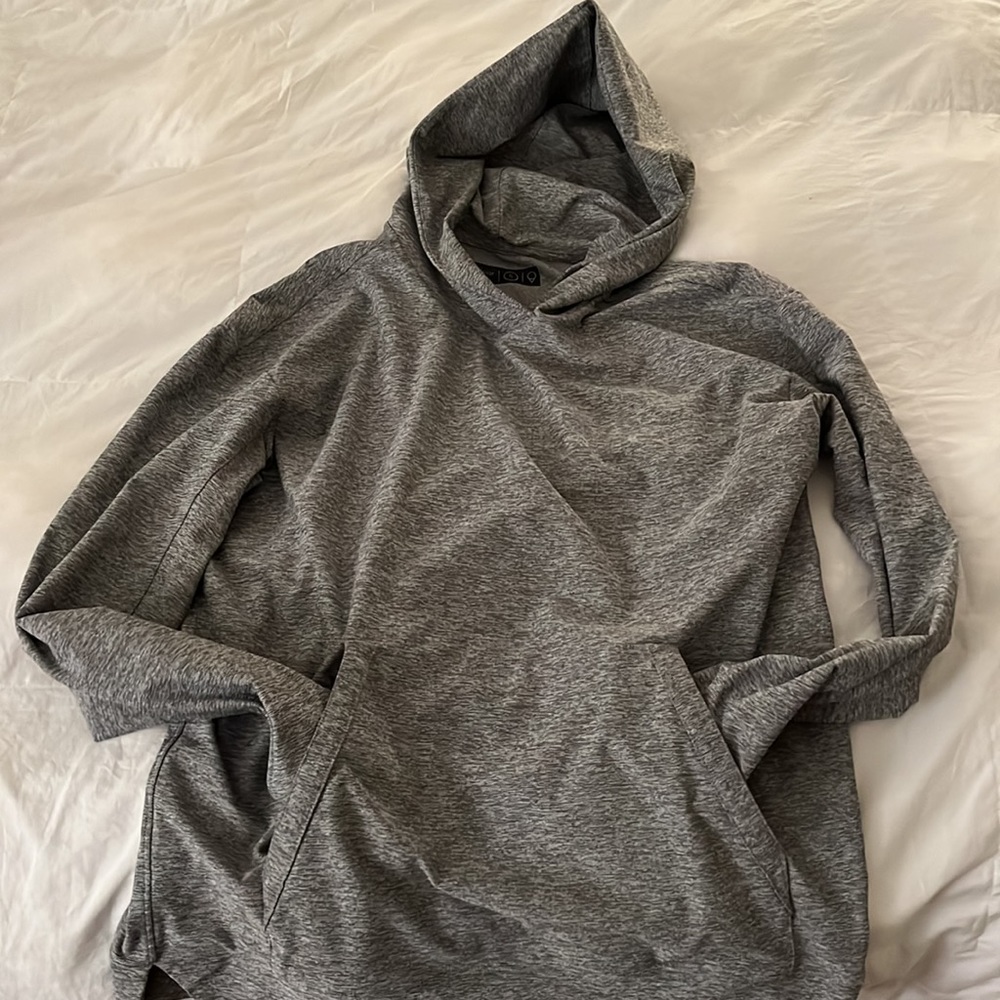 Outdoor Voices Light Grey All Day Sunday Hoodie — discontinued, lightly worn